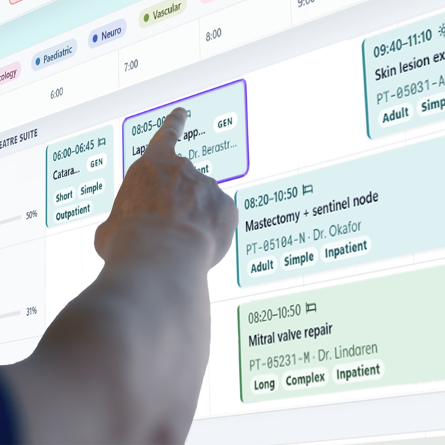 Torin Plan Optimizer Hero Optimized surgical schedule