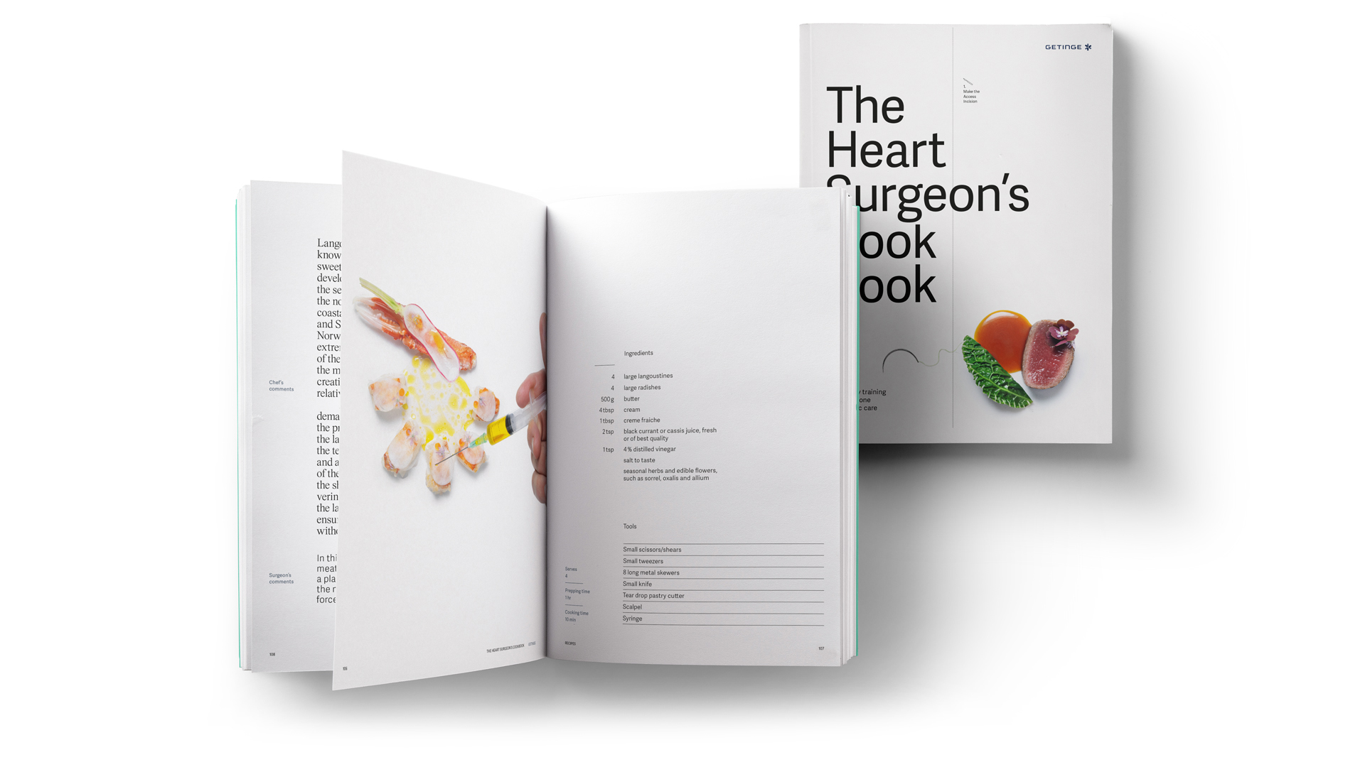 The Heart Surgeon’s Cookbook by Getinge