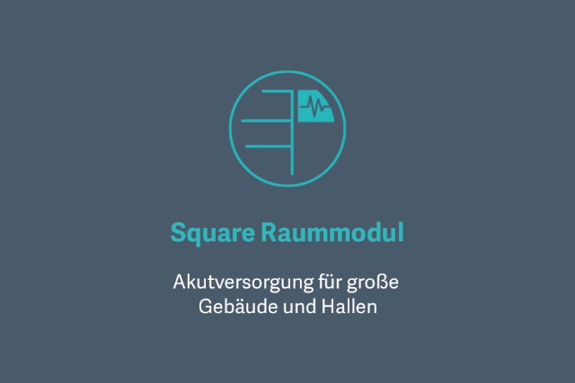Square-Raummodule Getinge GetTainer