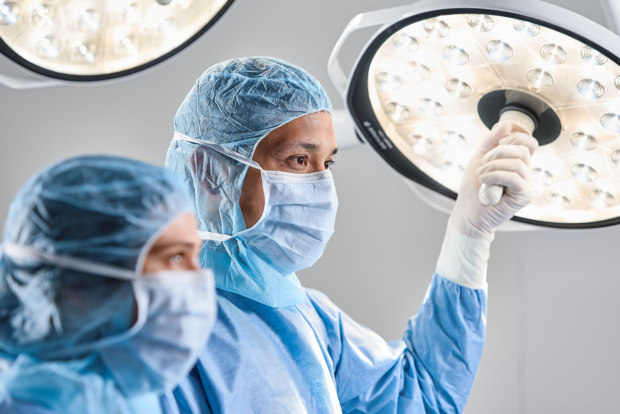 Maquet Ezea Surgical Light allows a fast learning curve for a seamless surgical setup
