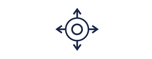 Agnostic interoperability icon