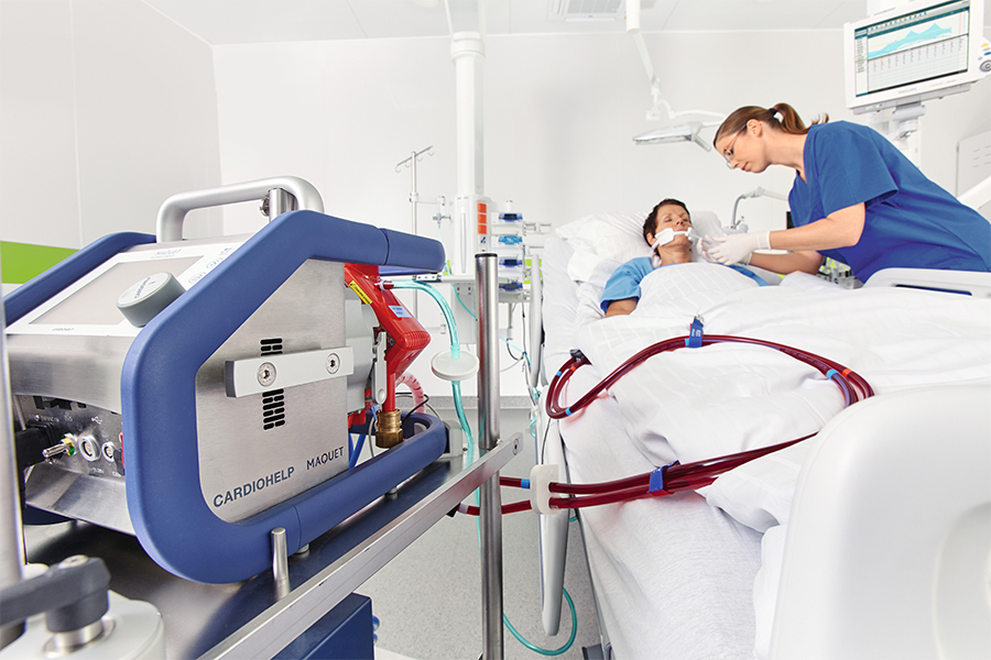 ゲティンゲ、国内初となる14日間の中長期使用が可能なECMO
