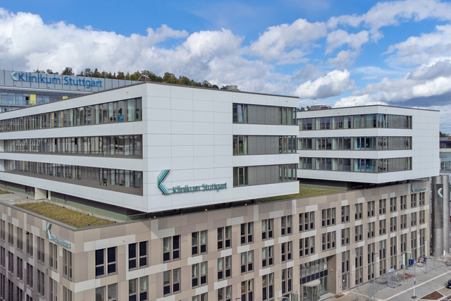 Picture of one building of Klinikum Stuttgart