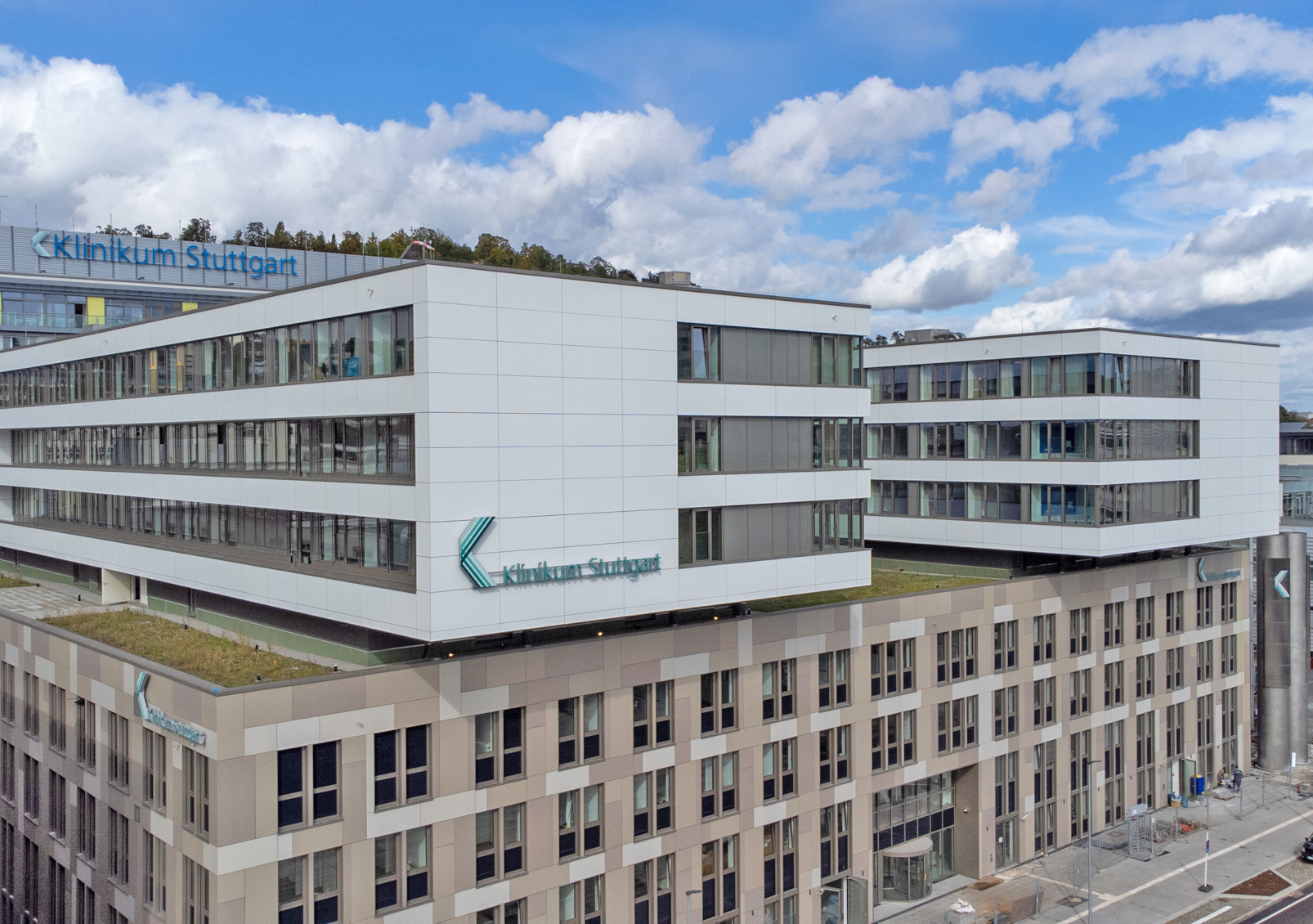 Picture of one building of Klinikum Stuttgart