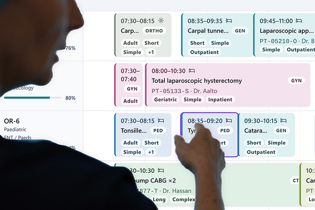 Torin Plan Optimizer Woman looking at calender