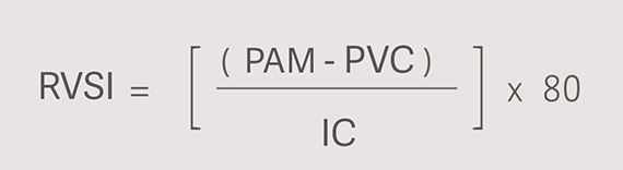 Systemic vascular resistance index formula