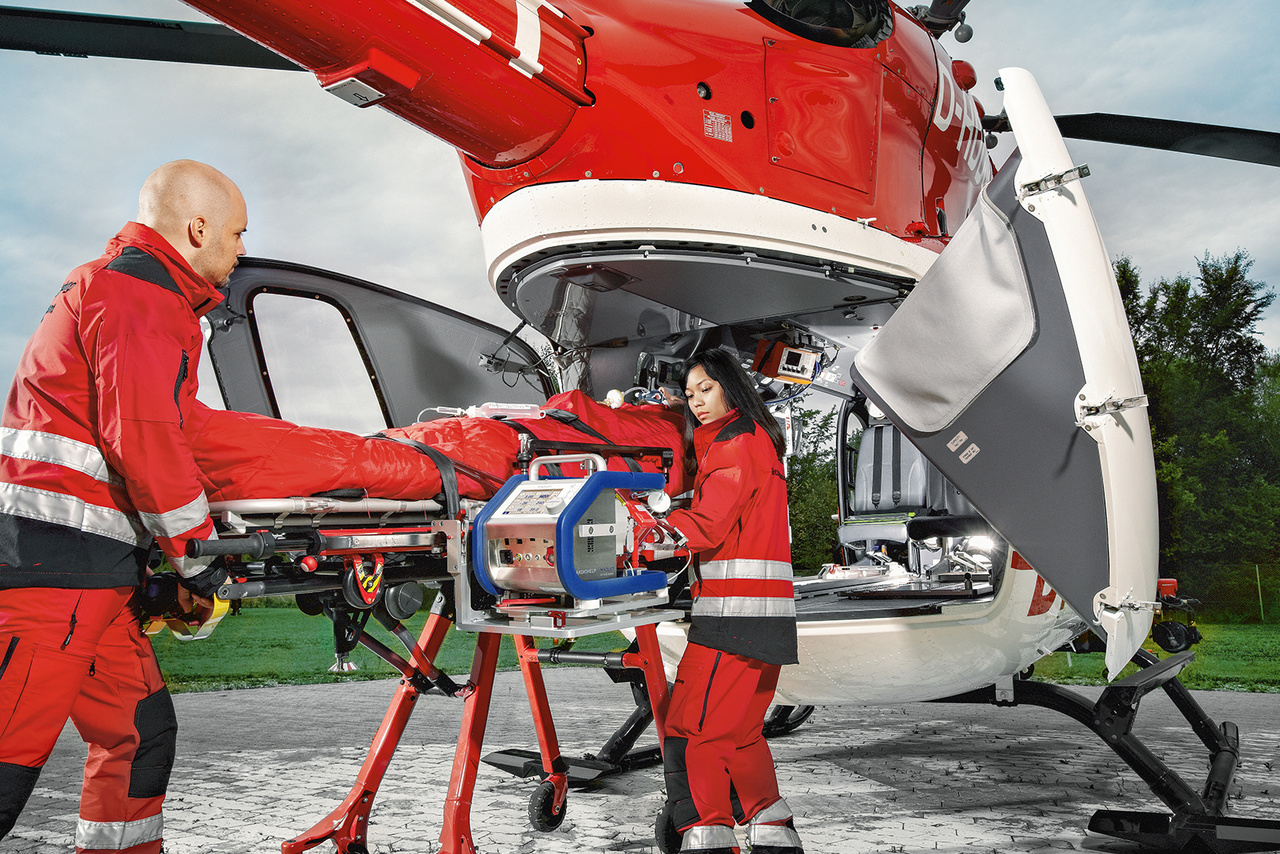 ECMO transport wih Cardiohelp