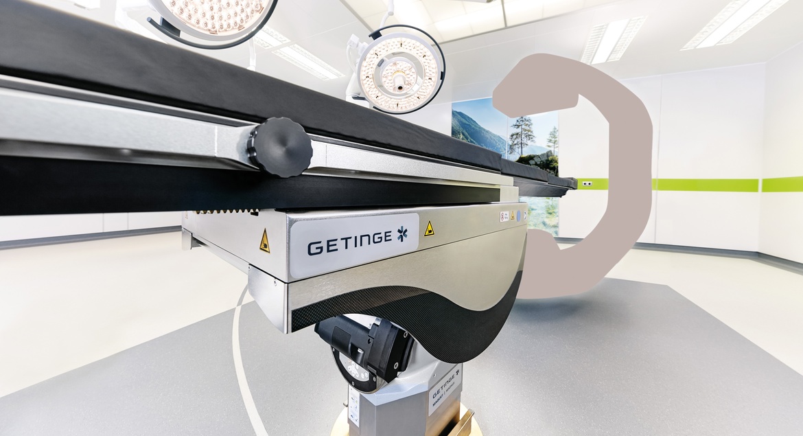 Hybrid operating room hospital Getinge