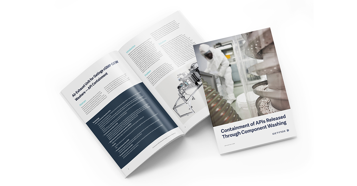 Download the application brief on Air Exhaust Unit for CGMP GEW Washers 