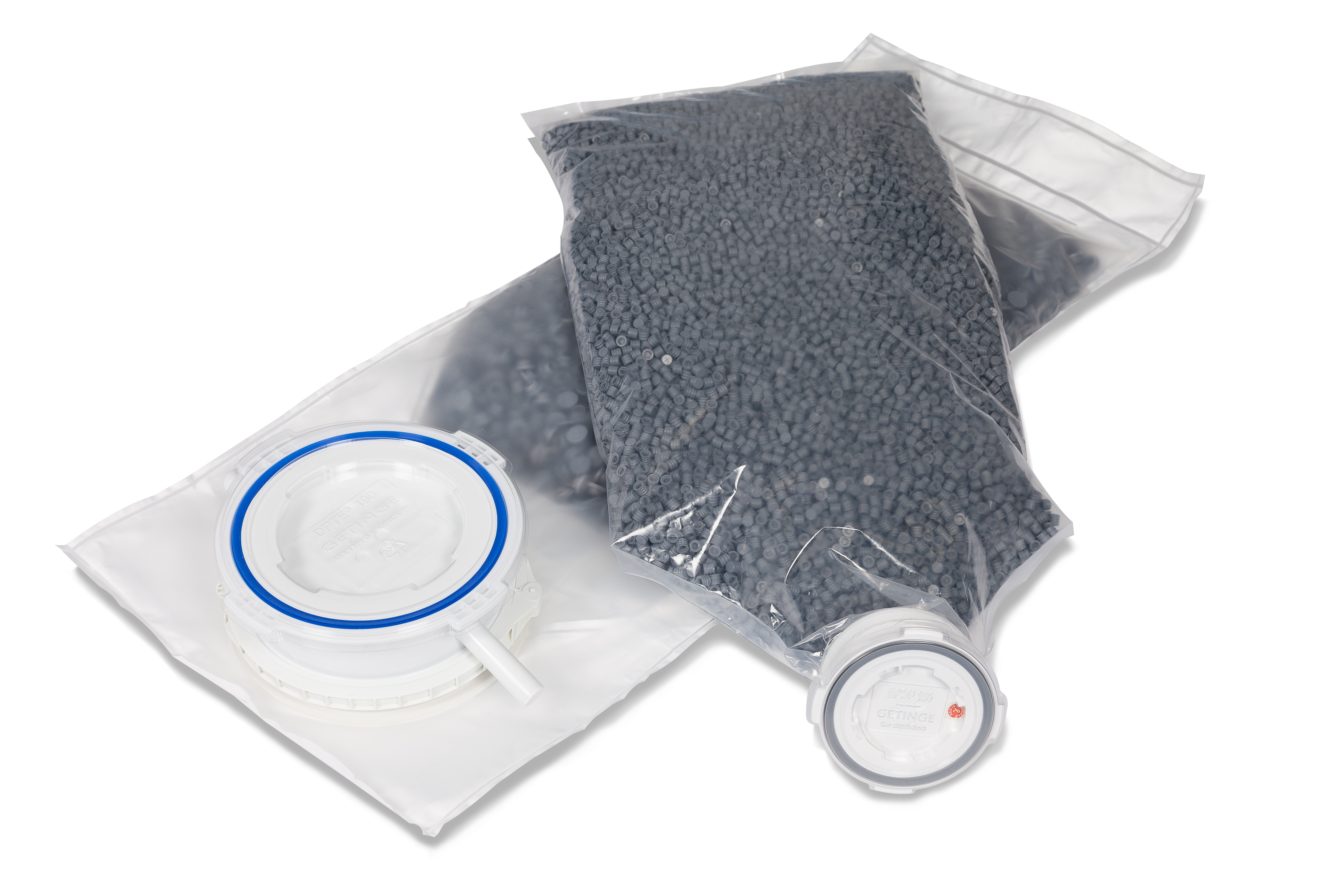 DPTE-BetaBag® Tyvek and PE filled with components DPTE-BetaBag® Tyvek and PE filled with components