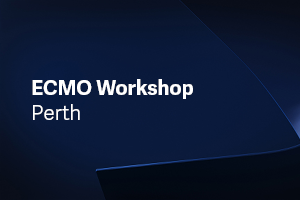 Dark blue background with ECMO Workshop Perth in white text.