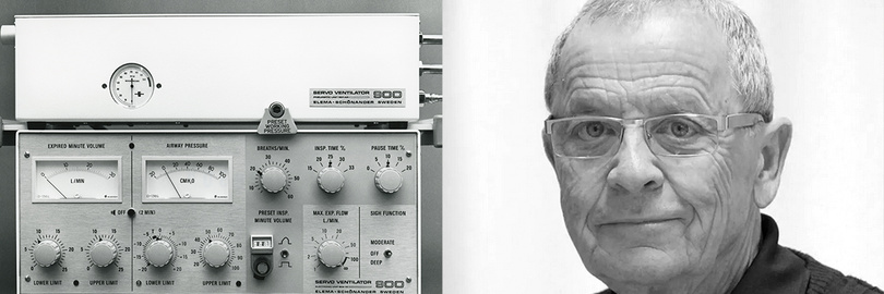 Björn Jonson, Entwickler des durchflussgesteuerte Beatmungsgerätes