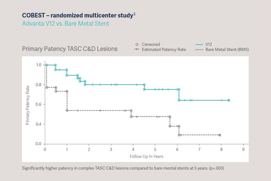 COBEST – randomized multicenter study - Advanta V12 vs. Bare Metal Stent COBEST – randomized multicenter study - Advanta V12 vs. Bare Metal Stent