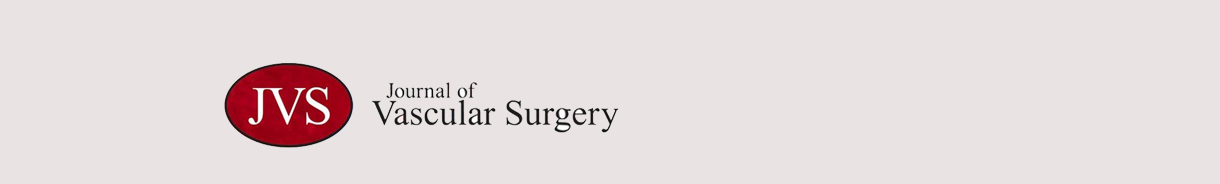 jvs journal of vascular surgery jvs journal of vascular surgery