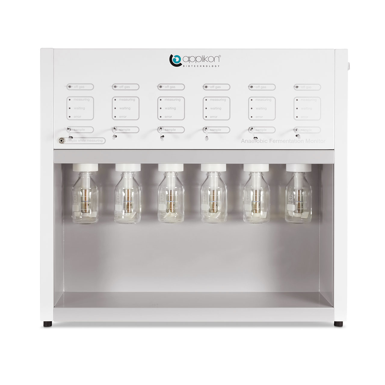 The Alcohol Fermentation Monitor for accurate measuring of gas from independent fermentations
