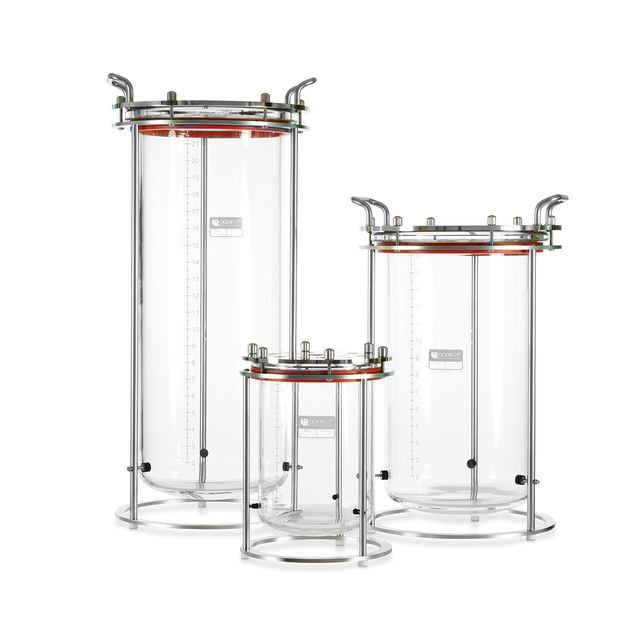 Multi-use glass autoclavable Applikon Bio bioreactors in various volumes