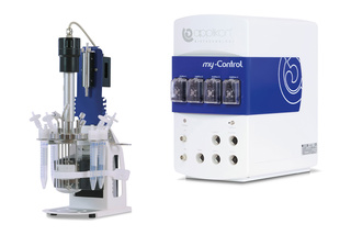 The multi-use Applikon miniBio with the my-Control as turnkey solution