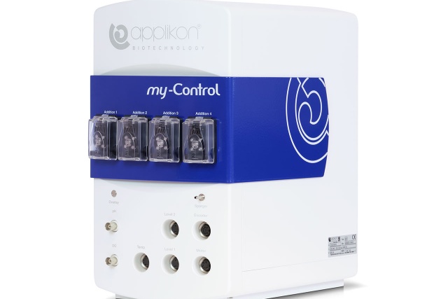 The Applikon my-Control for controlling small scale bioreactors using minimal bench space