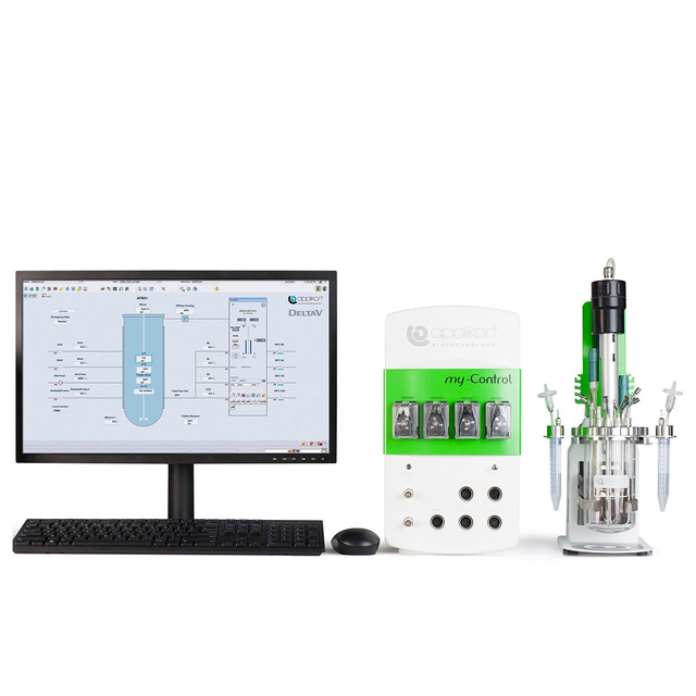 The Applikon V-Control solution with my-Control and miniBio