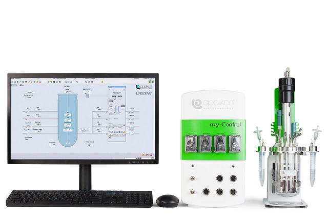 The Applikon V-Control solution with my-Control and miniBio