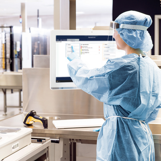 Automatiq Hub connects robots, washer-disinfectors, sterilizers, and loading equipment into one seamless system