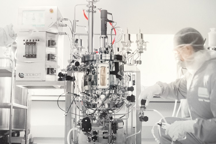 Stainless steel bioreactor in cleanroom with operators_750x500.jpg Stainless steel bioreactor in cleanroom with operators_750x500.jpg