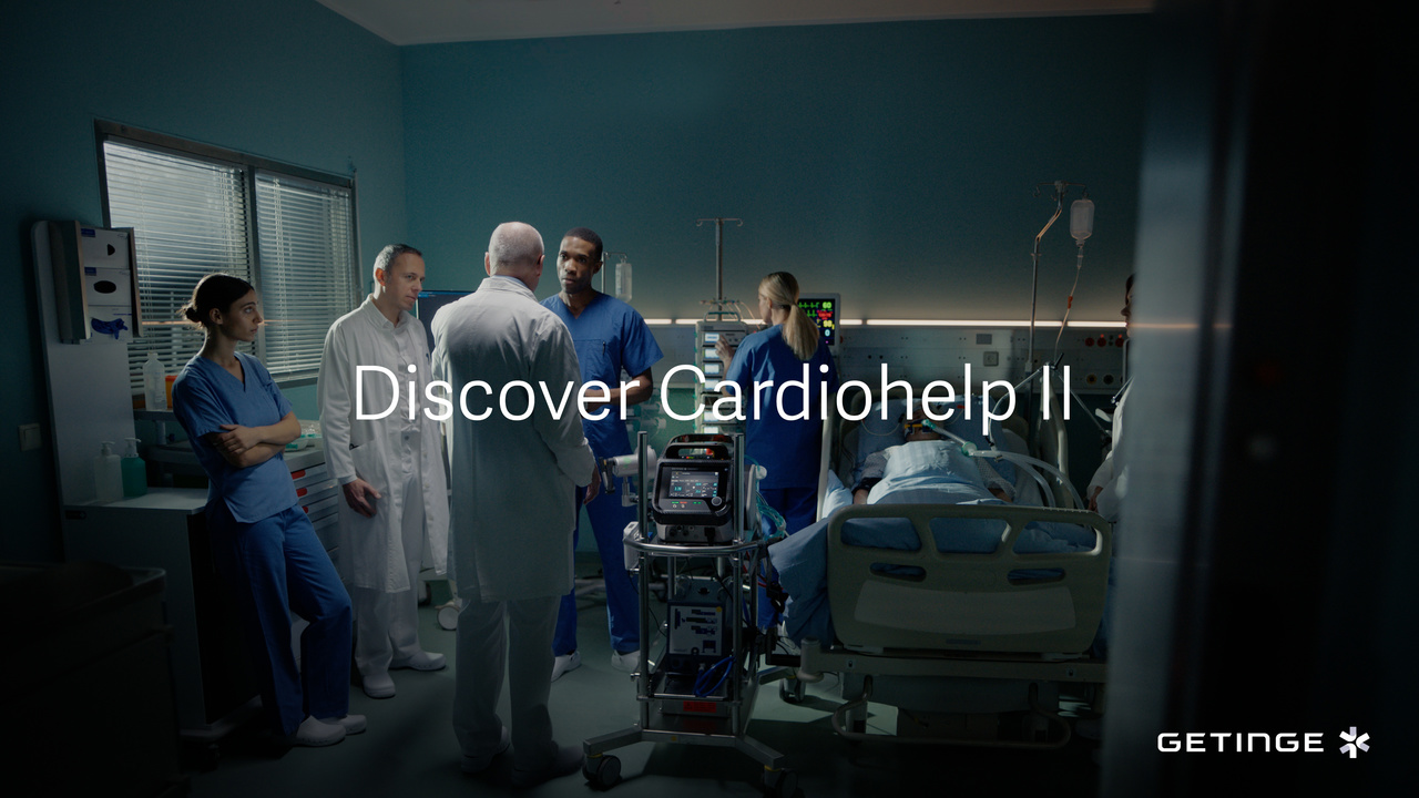 Cardiohelp II Extracorporeal Life Support in hospital