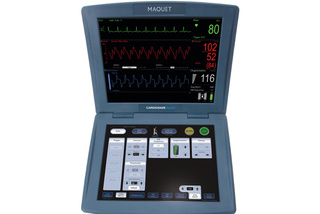 Cardiosave touchscreen