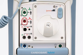 Cardiosave IABP Hybrid back colored connectors