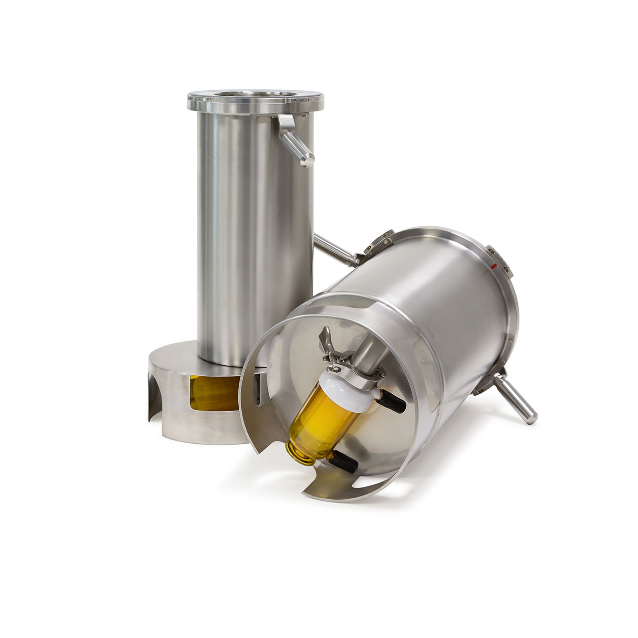 Stainless steel DPTE® Beta Container with hydrophobic filter for steam sterilization Stainless steel DPTE® Beta Container with hydrophobic filter for steam sterilization