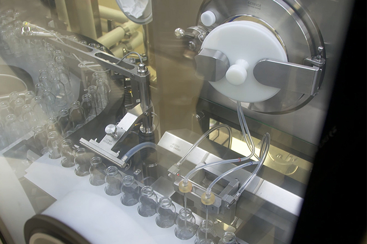 DPTE® Alpha port used for liquid transfer DPTE® Alpha port used for liquid transfer