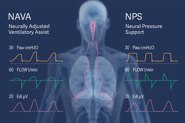 Neural Pressure Support (NPS) and NIV NPS