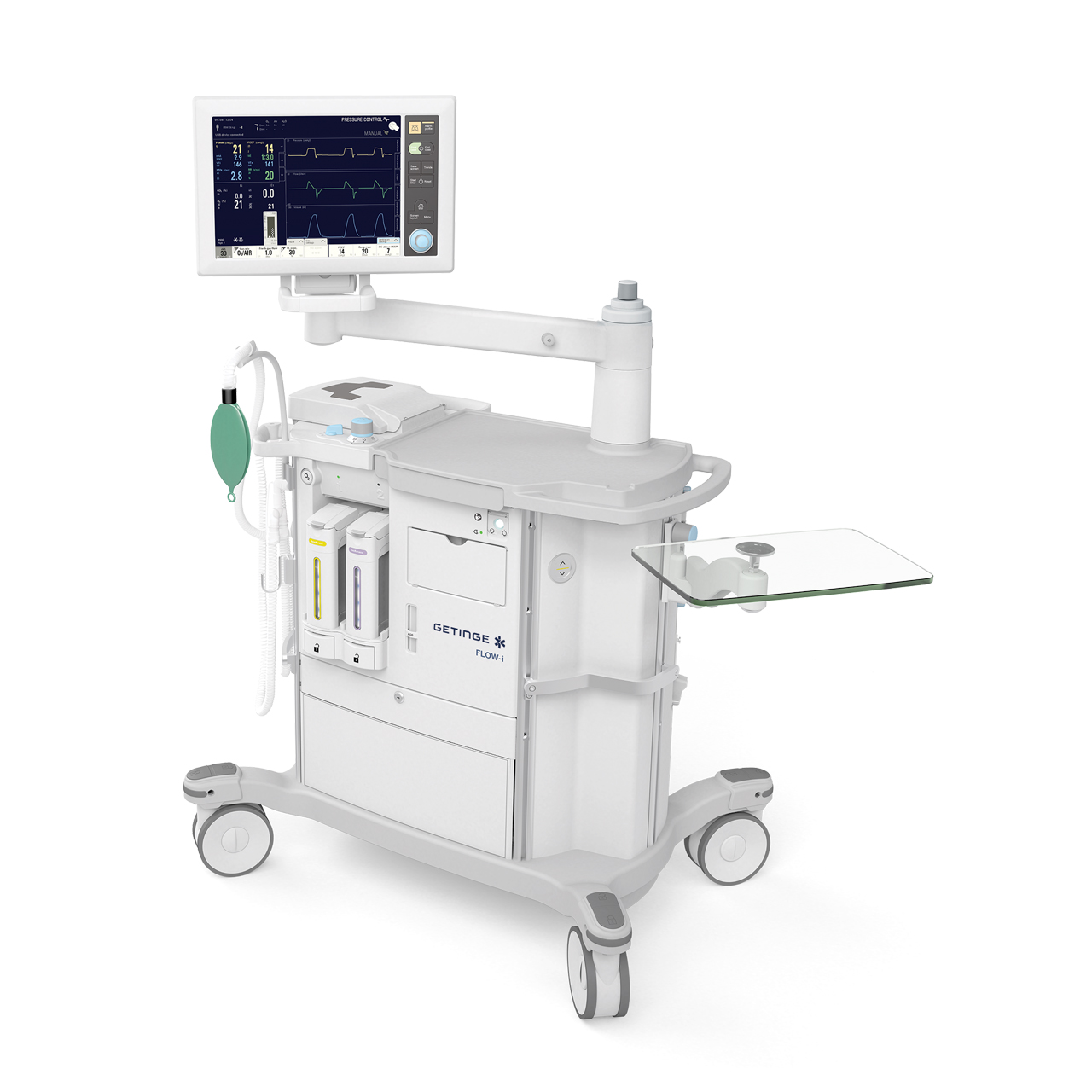 Getinge Flow-i anesthesia machine provides safe, personalized and cost-efficient care for the most challenging patients.