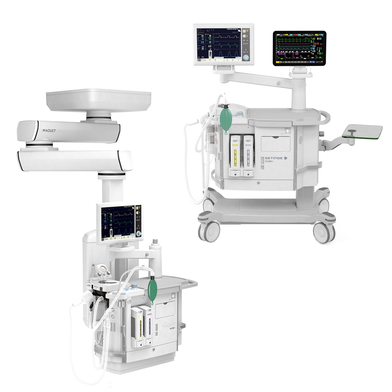 Getinge Flow-i anesthesia machine - intelligent model - Getinge
