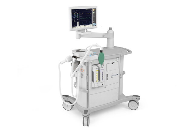 Flow-i anesthesia machine extra storage