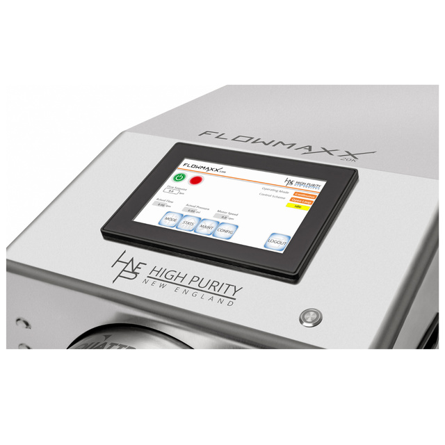 FlowMaxx Quaternary Diaphragm Pumps feature enlarged screens and upgraded software