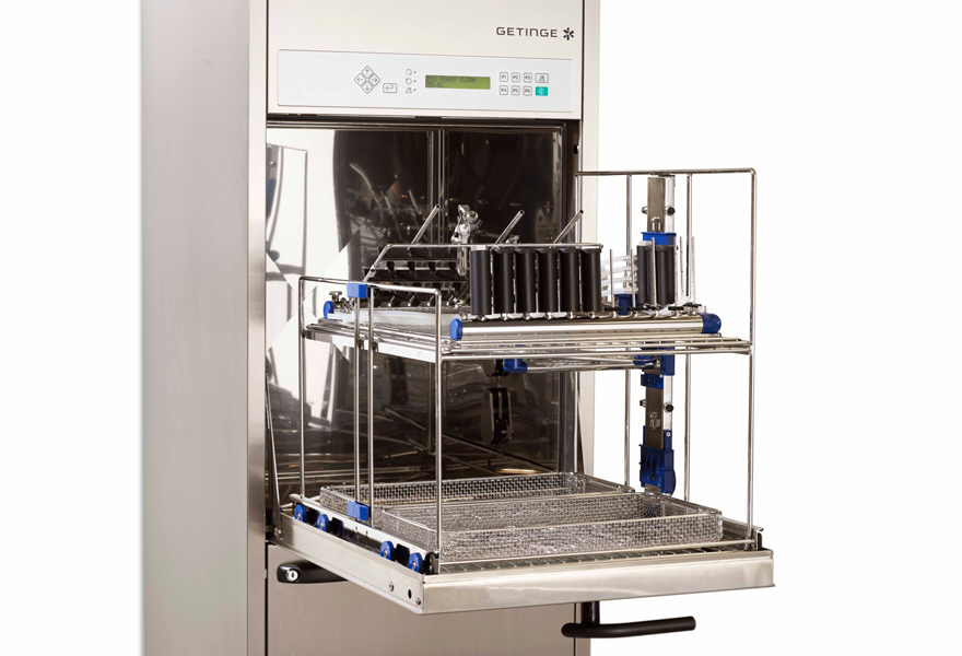 Getinge 46-series washer-disinfector with open door Getinge 46-series washer-disinfector with open door