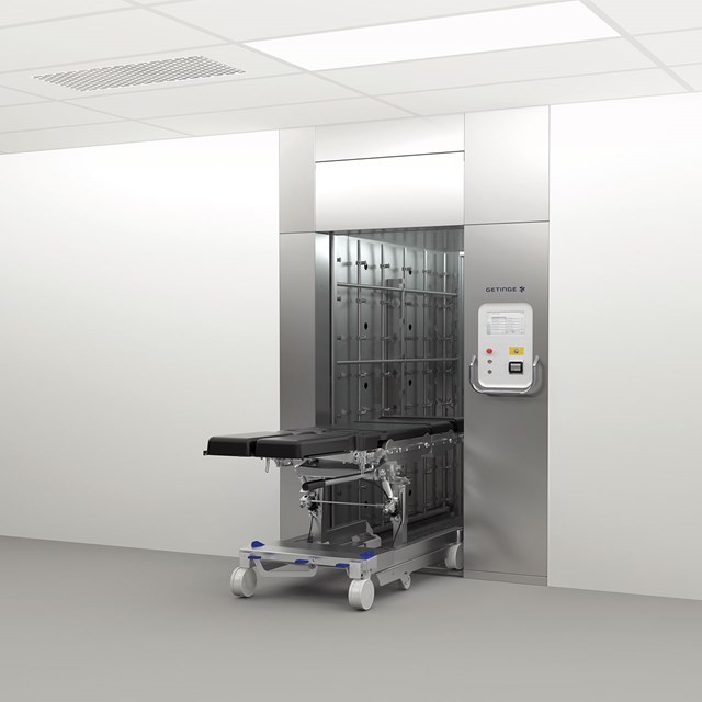 Getinge 9100-series helps you with your high-capacity reprocessing needs of utensils and even some surgical tables