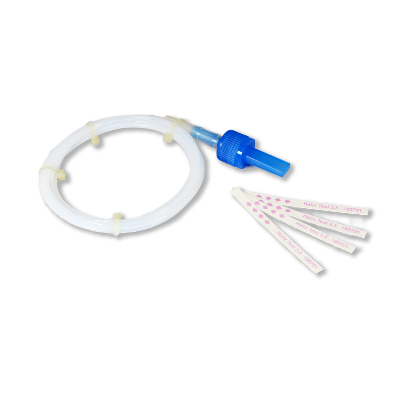 Getinge Assured Helix Tests is a reusable device with single use chemical indicator strips