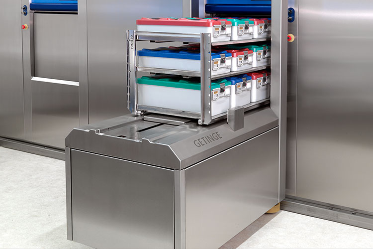 The principle of the Getinge Air Glide System (AGS) is The principle of the Getinge Air Glide System (AGS) is