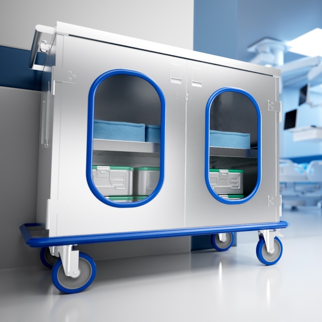 Double Door Case Cart Main Rendering Updated Wheels