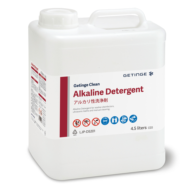 Getinge Clean アルカリ性洗浄剤のパッケージ写真