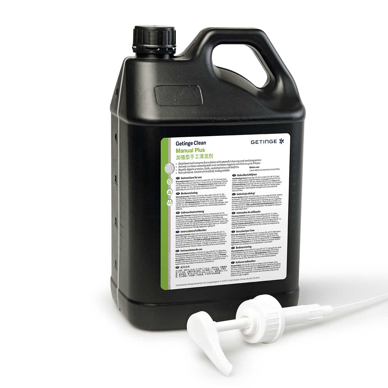 Détergent Getinge Clean Manual Plus