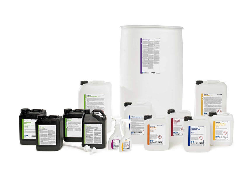 Getinge Clean offers a complete, comprehensive range of instrument cleaning detergents and maintenance products.