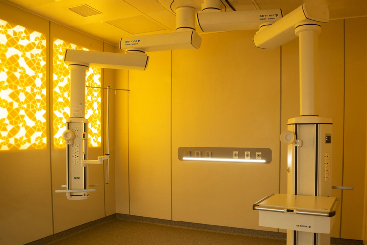Bring design inspiration and color to the ICU with Solid surface wall elements. Bring design inspiration and color to the ICU with Solid surface wall elements.
