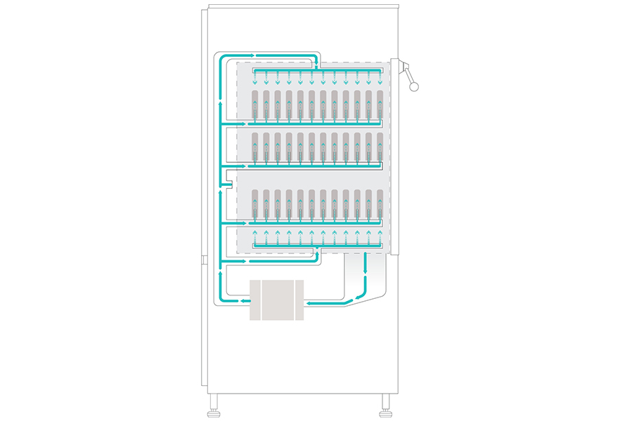 1400LX ultima waterflow illustration