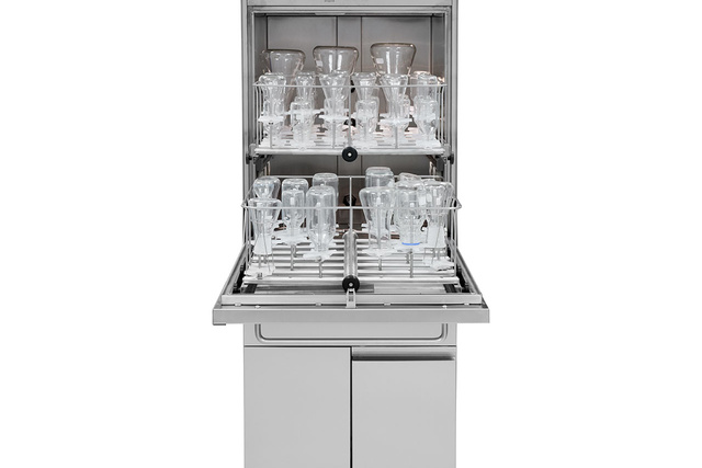 Lancer Ultima Freestanding Laboratory Washer open from the front