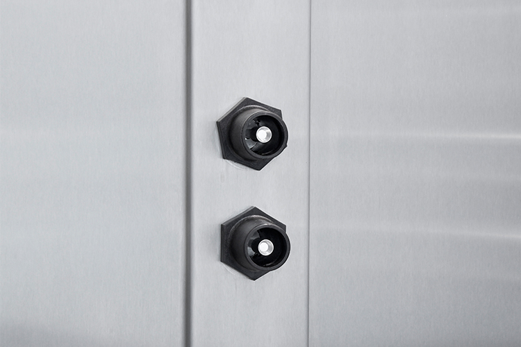 Lancer labwasher screws close up Lancer labwasher screws close up