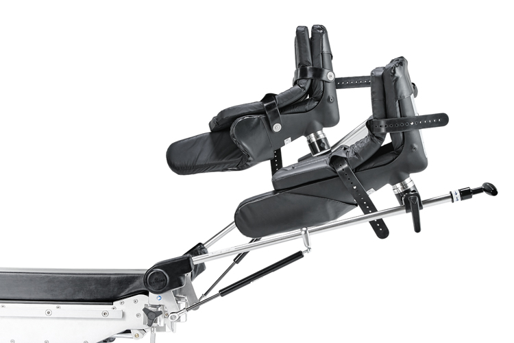 leg holder and knee crutches for lithotomy positioning leg holder and knee crutches for lithotomy positioning