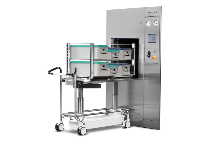 Getinge Smart Adjustable Height Trolley